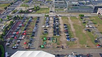 Weather camera view of Mercedes Benz Stadium.