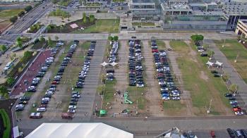 Weather camera view of Mercedes Benz Stadium.