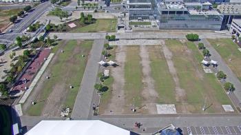 Weather camera view of Mercedes Benz Stadium.