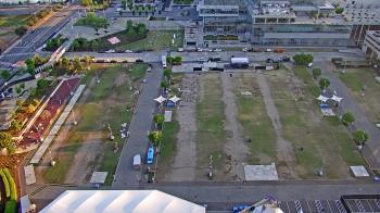 Weather camera view of Mercedes Benz Stadium.