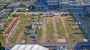 Weather camera view of Mercedes Benz Stadium.
