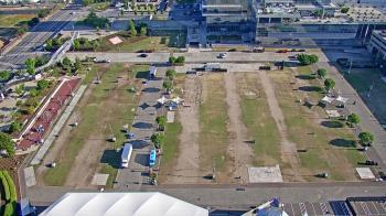Weather camera view of Mercedes Benz Stadium.