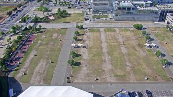 Weather camera view of Mercedes Benz Stadium.