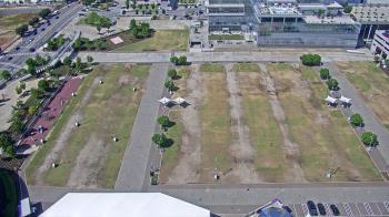 Weather camera view of Mercedes Benz Stadium.