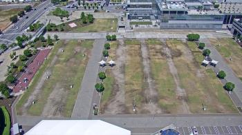 Weather camera view of Mercedes Benz Stadium.