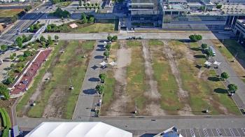 Weather camera view of Mercedes Benz Stadium.