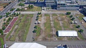 Weather camera view of Mercedes Benz Stadium.