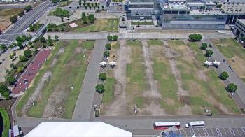 Weather camera view of Mercedes Benz Stadium.