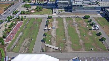 Weather camera view of Mercedes Benz Stadium.
