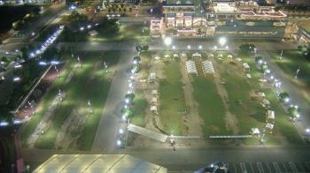 Weather camera view of Mercedes-Benz Stadium 350 ft above street.