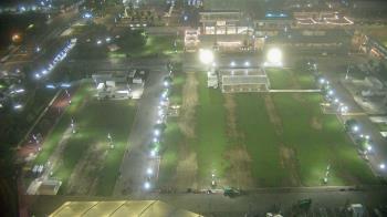 Weather camera view of Mercedes-Benz Stadium 350 ft above street.