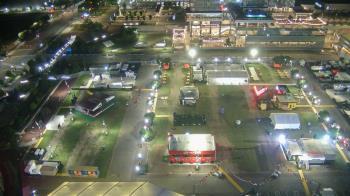 Weather camera view of Mercedes-Benz Stadium 350 ft above street.