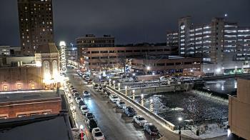 Weather camera view of City of Aurora IL.