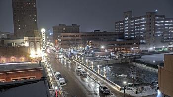 Weather camera view of City of Aurora IL.