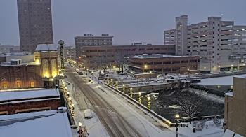 Weather camera view of City of Aurora IL.