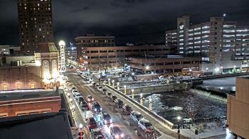 Weather camera view of City of Aurora IL.