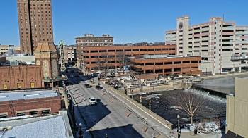 Weather camera view of City of Aurora IL.