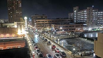 Weather camera view of City of Aurora IL.