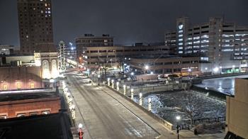 Weather camera view of City of Aurora IL.