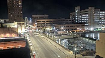 Weather camera view of City of Aurora IL.