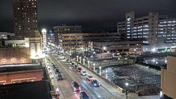 Weather camera view of City of Aurora IL.