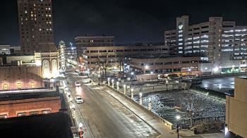 Weather camera view of City of Aurora IL.