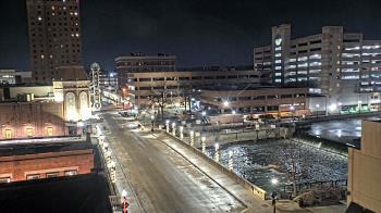 Weather camera view of City of Aurora IL.