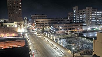 Weather camera view of City of Aurora IL.