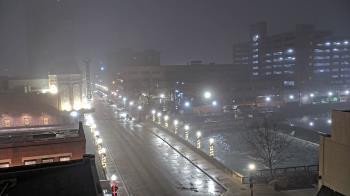 Weather camera view of City of Aurora IL.