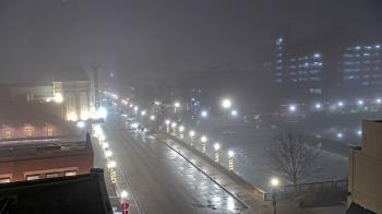 Weather camera view of City of Aurora IL.