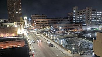 Weather camera view of City of Aurora IL.