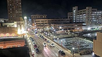 Weather camera view of City of Aurora IL.