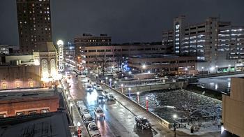 Weather camera view of City of Aurora IL.