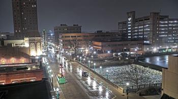 Weather camera view of City of Aurora IL.