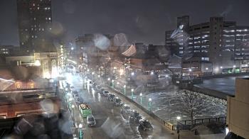 Weather camera view of City of Aurora IL.