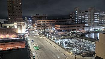 Weather camera view of City of Aurora IL.