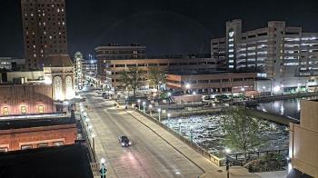 Weather camera view of City of Aurora IL.
