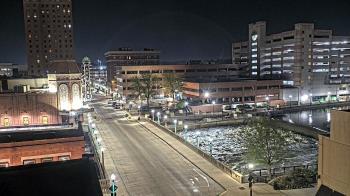 Weather camera view of City of Aurora IL.