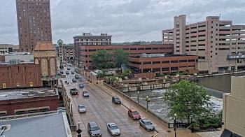 Weather camera view of City of Aurora IL.