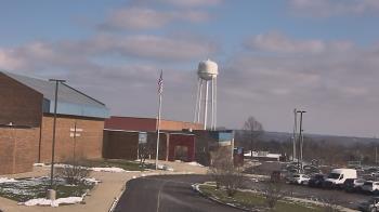 Weather camera view of South Dearborn Cmty Sch Dist.
