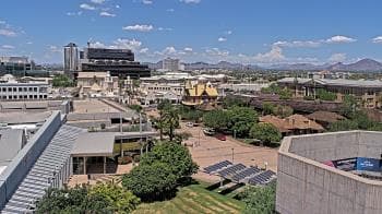 Weather camera view of Arizona Science Center.