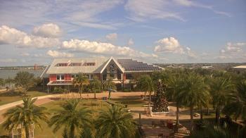 Weather camera view of Babcock Ranch.