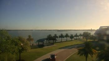 Weather camera view of Babcock Ranch.