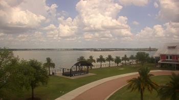 Weather camera view of Babcock Ranch.