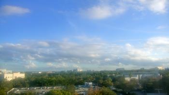 Weather camera view of Broward County EOC.