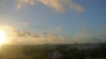 Weather camera view of Broward County EOC.