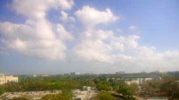 Weather camera view of Broward County EOC.