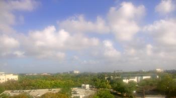 Weather camera view of Broward County EOC.