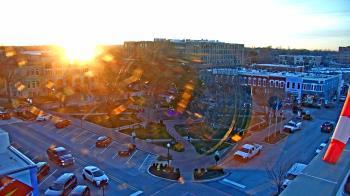 Weather camera view of Walton�s 5 & 10.