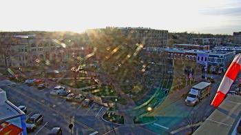 Weather camera view of Walton�s 5 & 10.